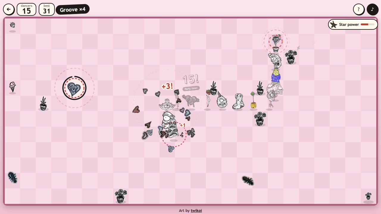 Conga Creeps: a picture from the game